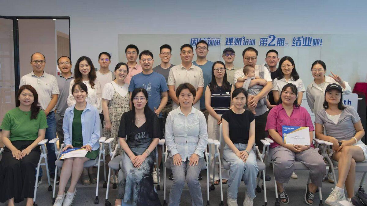 Training programme · cohort 2 graduation