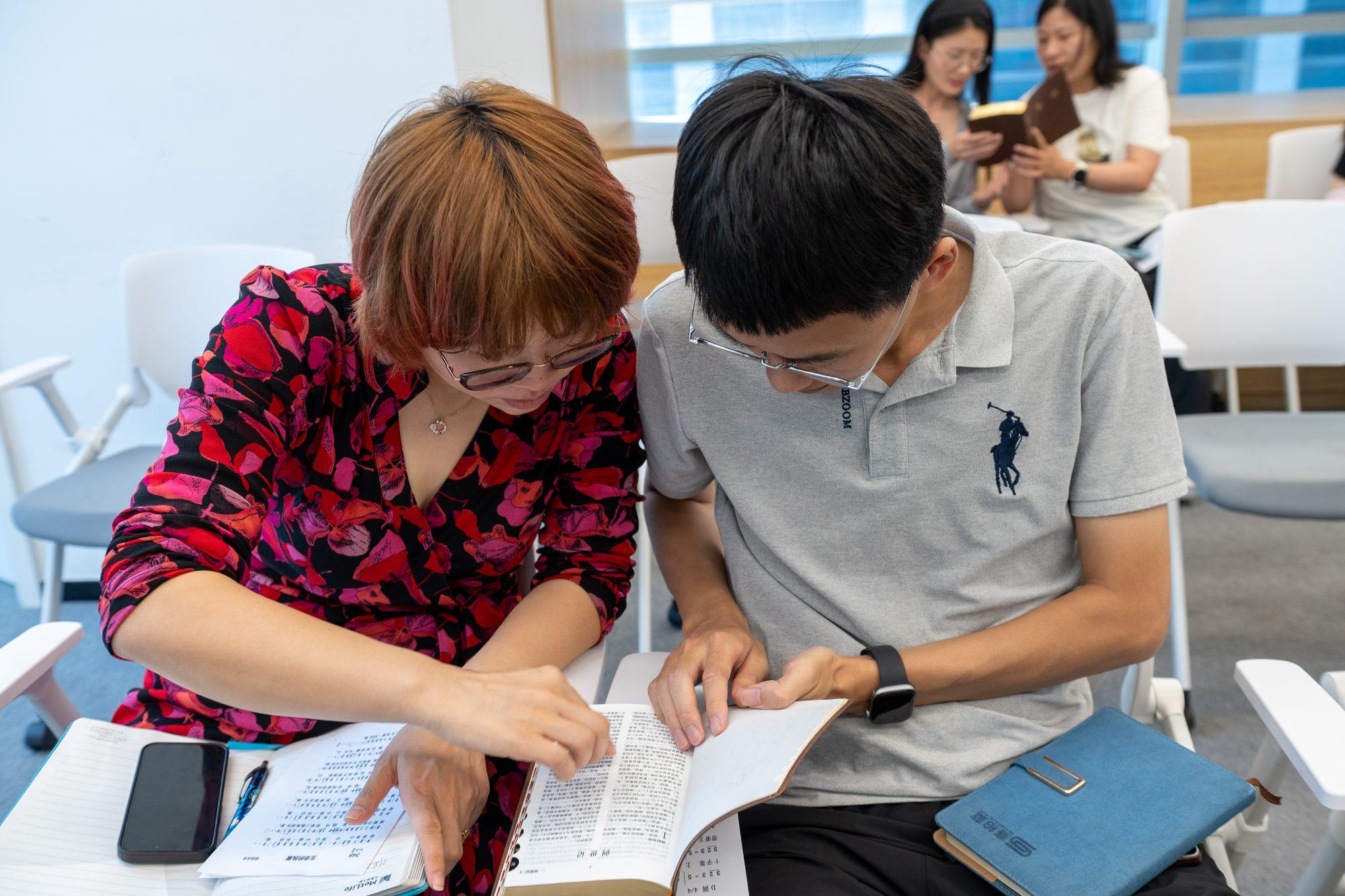 Reading and discussing together
